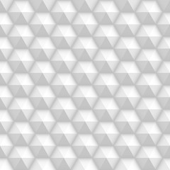 White seamless honeycomb textured tile