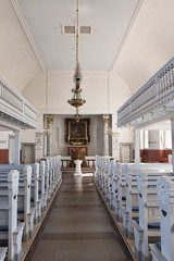 Inside the Church in Skagen