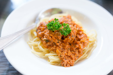 Spaghetti Bolognese