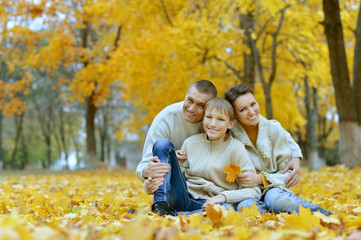 Nice happy family 