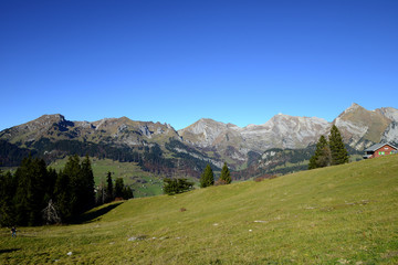 Fototapeta na wymiar Säntis - Toggenburg - Schweiz 