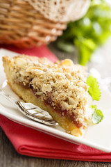 Rhubarb pie