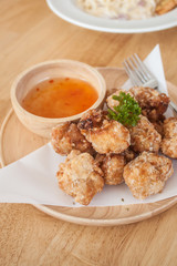 Fried chicken Karaage - Japanese food