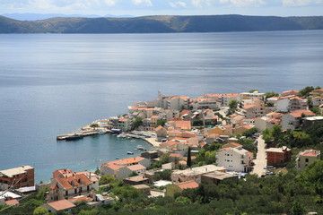 Igrane Adriatic Sea in the background