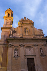 Obraz premium Chapel of the Immaculate Conception in Menton, France