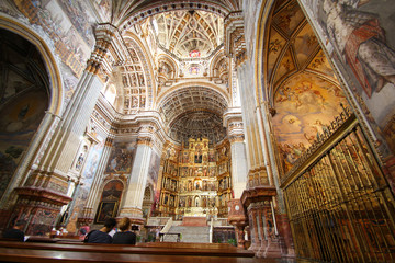 Fototapeta na wymiar Convento de San Jeronimo / Grenade - Espagne