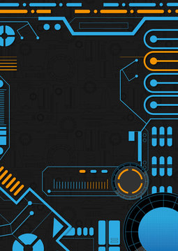 Sci-Fi Background Design