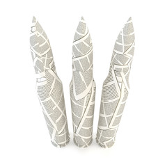 Abstract patriot with a paper bullet.  3D illustration, render.