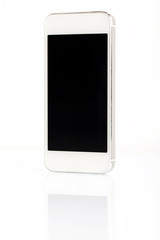 White SmartPhone Isolated