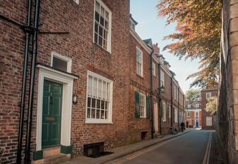 Fototapeta premium Street in the historic city of York, England