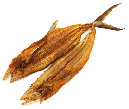 Dried salmon fish