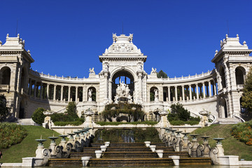 Fototapeta na wymiar Palais Longchamp in Marseilles in France