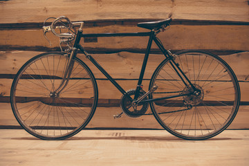 Fototapeta na wymiar Retro styled bicycle. 