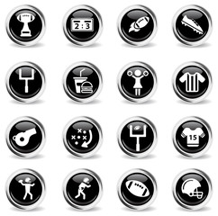 American football simply icons