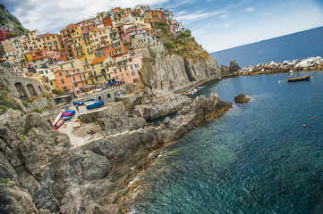 Fototapeta na wymiar Cinque Terre landscape