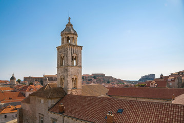 Fototapeta na wymiar Aerial View on the Old City of Dubrovnik, Croatia
