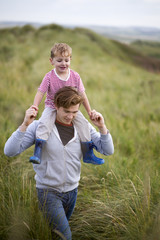 Fototapeta premium Father and son bonding