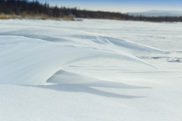 Snow wave
