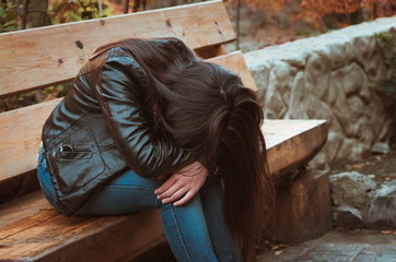 depressed girl