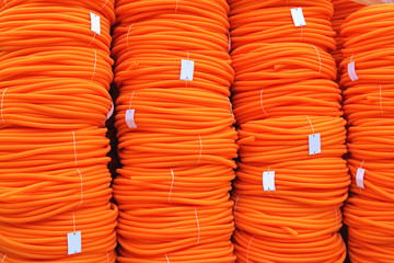 Orange Hose Coils