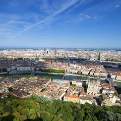 Naklejka premium Lyon, France, Europe.