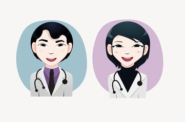 Fototapeta premium medical_avatar-17