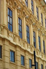 Graz, ornements baroques des façades de la vieille ville, Autriche