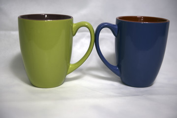 A pair of mugs
