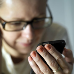 Woman With Mobile Phone