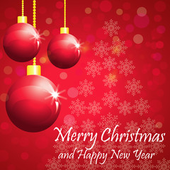 Merry Christmas & Happy New Year Greeting