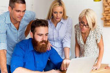 Obraz premium Start-up Team