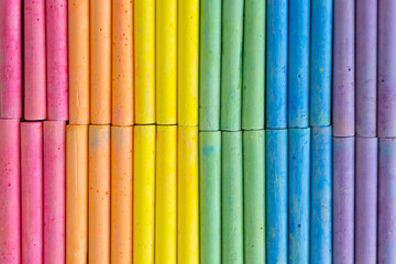 colorful chalk stick pattern background