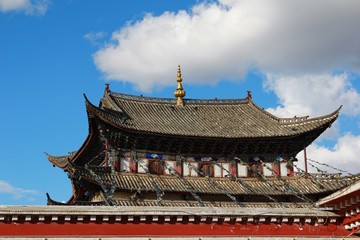  Songzanlin Temple also known as the Ganden Sumtseling Monastery, is a Tibetan Buddhist monastery in Zhongdian city( Shangri-La), Yunnan province China and is closely Potala Palace in Lhasa 