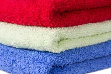 colorful towels