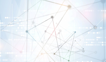 Abstract tech background. Futuristic technology interface. Vector design