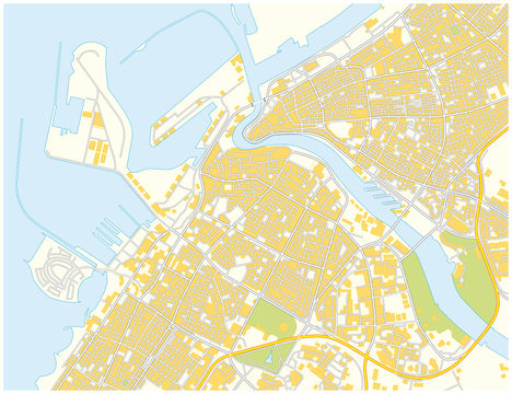 Dubai City Map