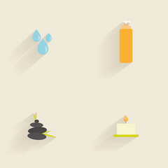 Abstract Spa Icons