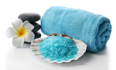 Spa composition isolated on white background