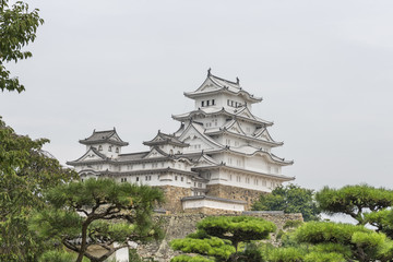 Himeji Castle, one of Japan's UNESCO World Heritage Sites taken