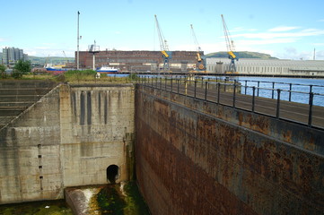 Titanic, dry dock. Belfast