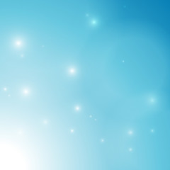 Vector : Abstract fog and ice cold blue background