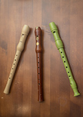 three flutes