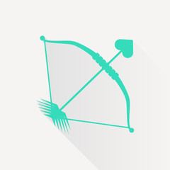 Vector amour arrow icon 