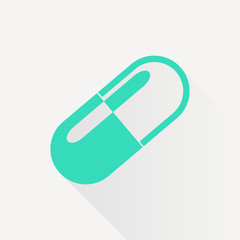 Vector pill icon 