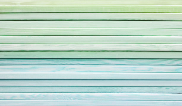 Wooden Green Blue Gradient Light Background