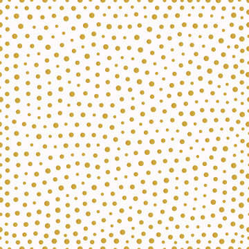seamless pattern with gold painted dots