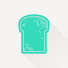 Vector bread icon 