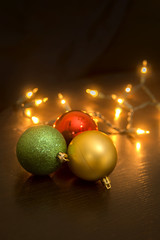 Christmas Balls and Lights