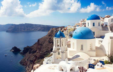 Fototapeta premium Santorini