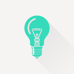 Vector lightbulb icon 